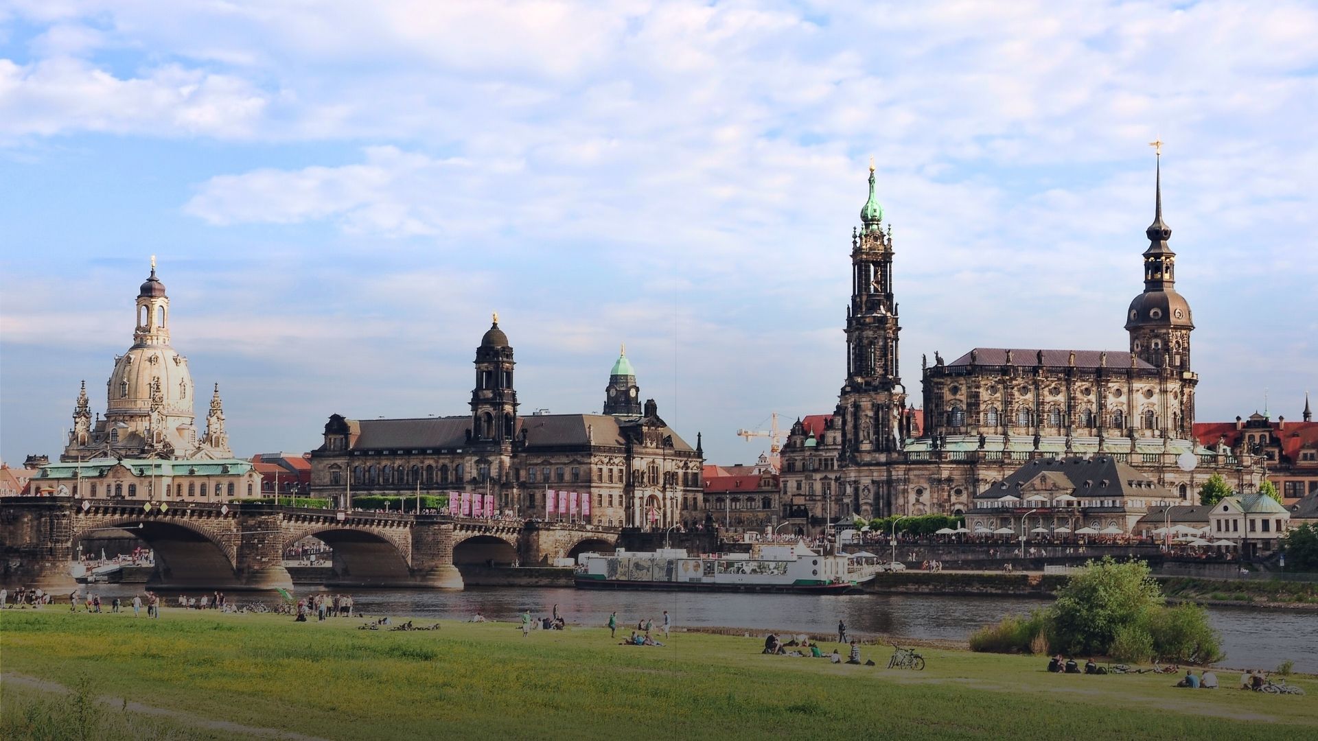 Dresdner Stadtsilhouette